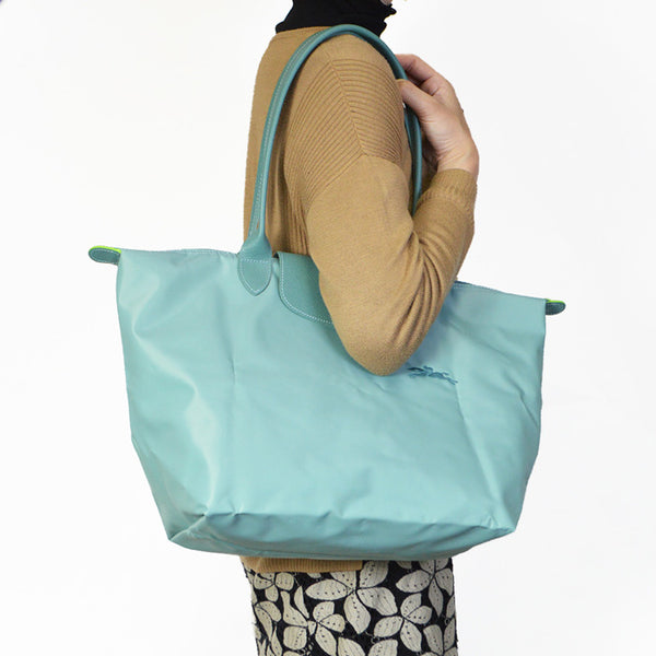 【全5色】ロンシャン レディース ハンドバッグ 鞄 LONGCHAMP ル プリアージュ グリーン 1899-919 トートバッグ Lサイズ マザーズバッグ ママバッグ ボストン ナイロン サステナブル 折りたたみ
