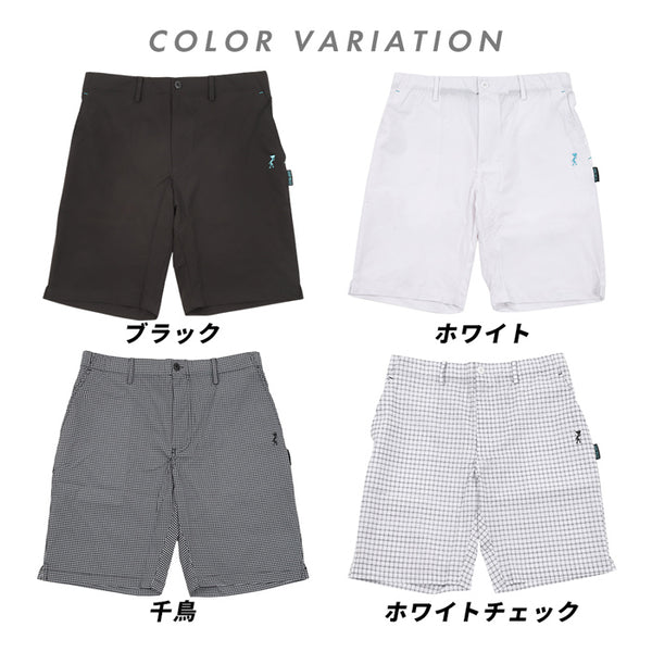 【全4色】レイトンハウス メンズ ハーフパンツ ゴルフ スポーツ ボトムス 半ズボン 五分丈 LEG-103P