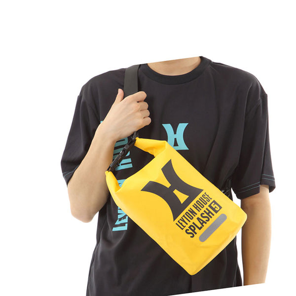 レイトンハウス スプラッシュ防水バッグ5L ブラック LEYTON HOUSE SPLASH WATER PROOF BAG BLACK