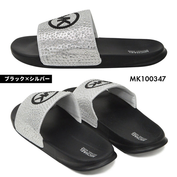 【全4色】マイケルコース サンダル ジェット チャーム レディース ジュニア キッズ ビーチサンダル 親子 リンクコーデ シャワーサンダル シャワサン 海 プール