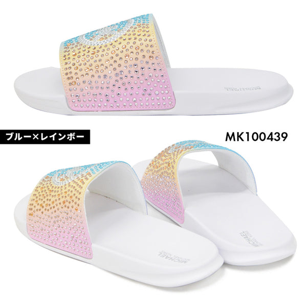 【全4色】マイケルコース サンダル ジェット チャーム レディース ジュニア キッズ ビーチサンダル 親子 リンクコーデ シャワーサンダル シャワサン 海 プール