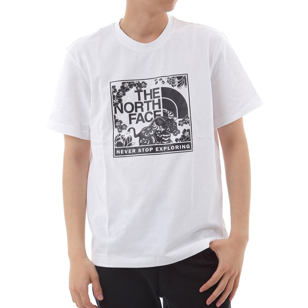 【全2色】ザ・ノースフェイス メンズ シーエヌワイボックス Tシャツ THE NORTH FACE M CNY BOX GRAPHIC TEE NF0A4U8S