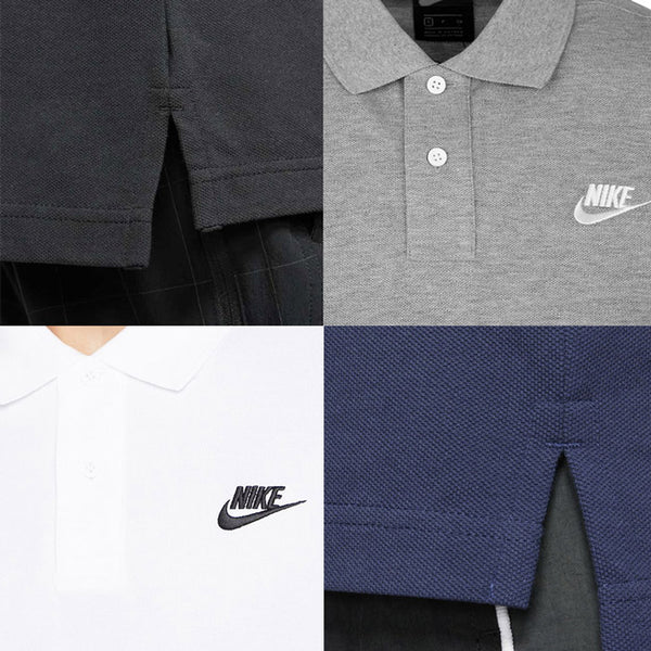 【全4色】ナイキ ポロシャツ メンズ 半袖 ウェア コットン ロゴ スポーツ ゴルフ シンプル 襟付き NIKE  POLO MATCHUP PQ CJ4456