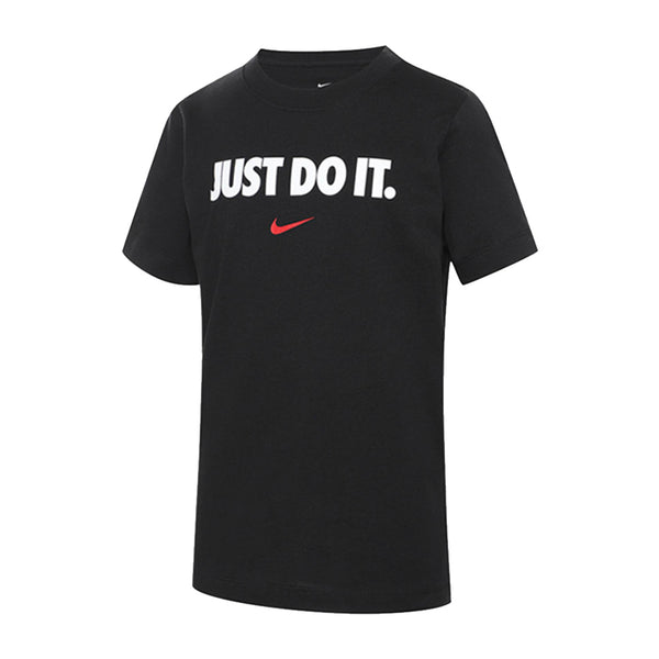 ナイキ Tシャツ ジュニア キッズ 半袖 ウェア 子ども コットン ロゴ 大きいサイズ スポーツ クルーネック DC7792