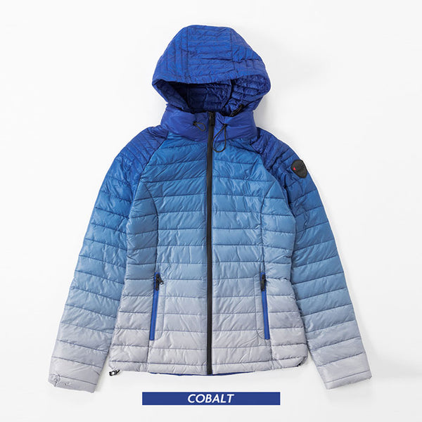 パジャールカナダ レディース軽量ポケッタブルジャケット コバルトブルー Pajar CANADA AURORA P2N127S9CI COBALT