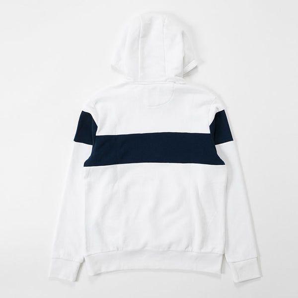 パジャールカナダ グレッグ メンズスウェットプルオーバーパーカー ホワイト×ネイビー Pajar CANADA GREG P6H223F9FL WHITE×NAVY