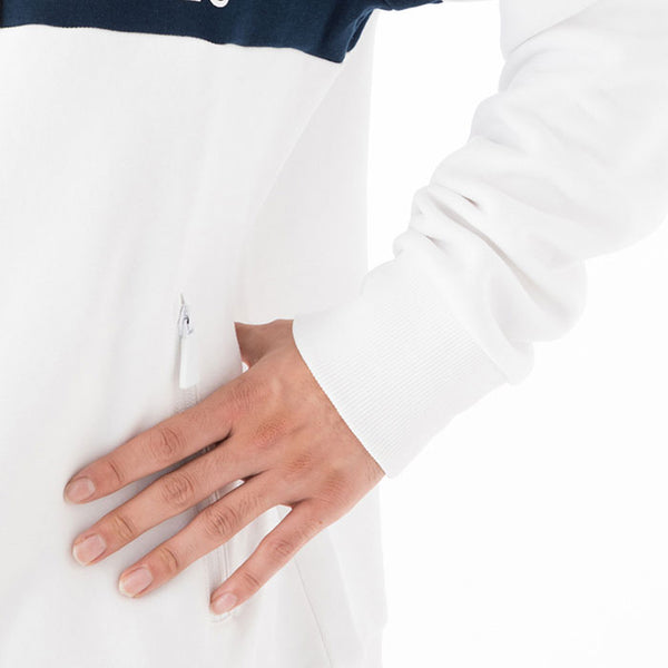 パジャールカナダ グレッグ メンズスウェットプルオーバーパーカー ホワイト×ネイビー Pajar CANADA GREG P6H223F9FL WHITE×NAVY