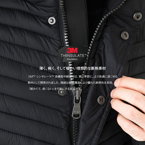 パジャールカナダ ライデン メンズシンサレート防寒ジャケット  ブラック Pajar CANADA RAIDEN P6N362S0CI BLACK