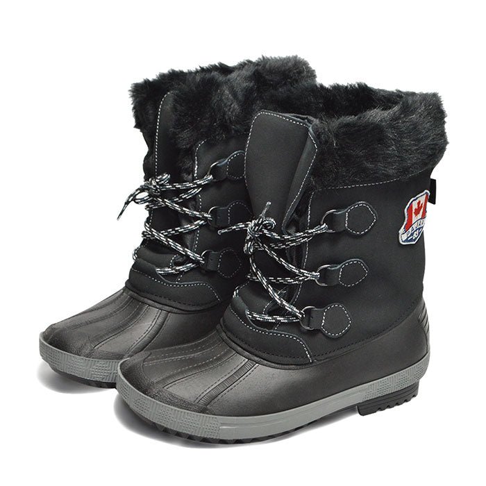 パジャールカナダ ライリー レディーススノーブーツ ブラック Pajar CANADA RILEY BOOTS BLACK