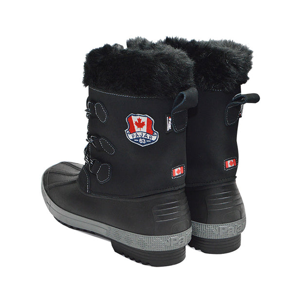 パジャールカナダ ライリー レディーススノーブーツ ブラック Pajar CANADA RILEY BOOTS BLACK