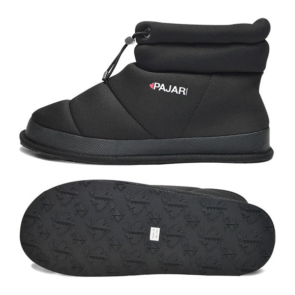 パジャールカナダ レディース アウトドアシューズ テントブーツ クラシック ナイロン ブーティー ブラック Pajar CANADA W CLASSIC NYLON BOOTIE Black?57732