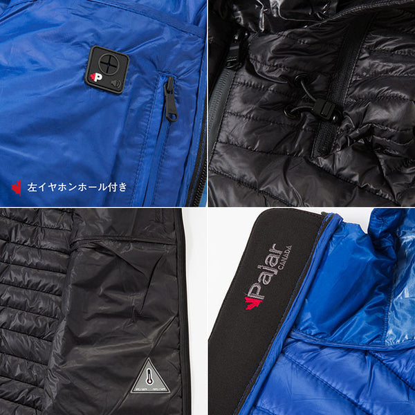 パジャールカナダ メンズ軽量撥水ナイロンジャケット コバルトブルー Pajar CANADA WALCOTT P6N129S9CI COBALT