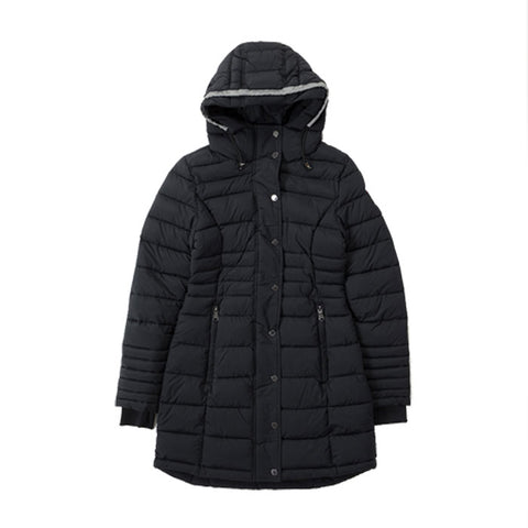 パジャールカナダ レディース中綿ロングコート ストレッチパフジャケット ブラック Pajar CANADA WILLOW P2N109F9SP BLACK