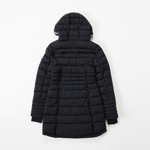 パジャールカナダ レディース中綿ロングコート ストレッチパフジャケット ブラック Pajar CANADA WILLOW P2N109F9SP BLACK