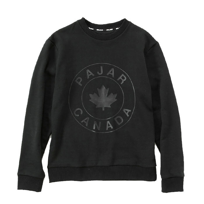 パジャールカナダ ザック メンズ裏起毛スウェットトレーナー ブラック Pajar CANADA ZACH P6T257S0FL BLACK