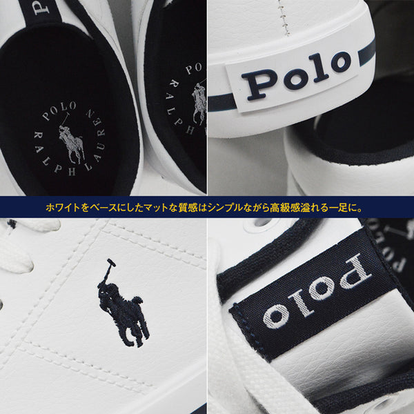 【全2色】ポロ ラルフローレン レディース スニーカー エルムウッド キャンバス POLO RALPH LAUREN ELMWOOD