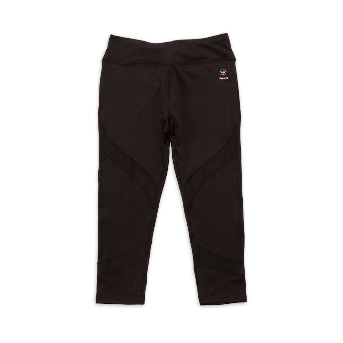 プロヴァンス レディースフィットネスレギンス ブラック PROVENCE Arles series PRV-404LP BLACK