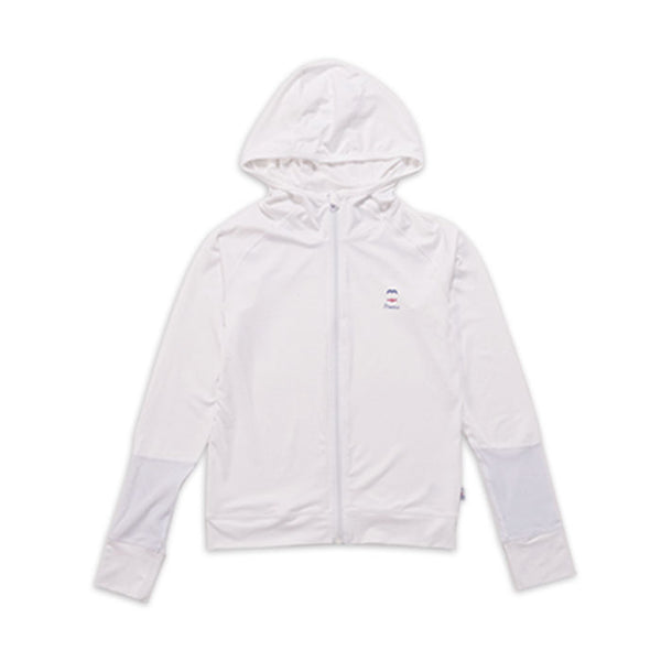 プロヴァンス レディースフィットネスUVケアジャケット ホワイト PROVENCE Arles series PRV-910L WHITE