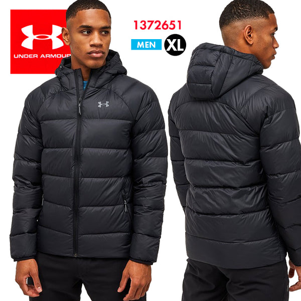 UNDER ARMOUR アンダーアーマー メンズ Armour Down 2.0 Jacket 1372651 スポーツウェア ブラック 黒 紳士 XL ゆったり 大きいサイズ