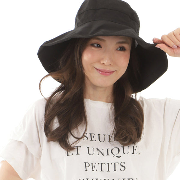 スカラハット ジアナ リボン レディースハット ホワイト 紫外線対策 UVカット帽子 SCALA GIANA BOW LC399R WHITE