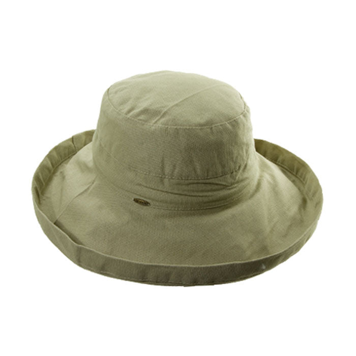 スカラハット バリ レディースハット チノ 紫外線対策 UVカット帽子 SCALA LC484 BARI CHINO
