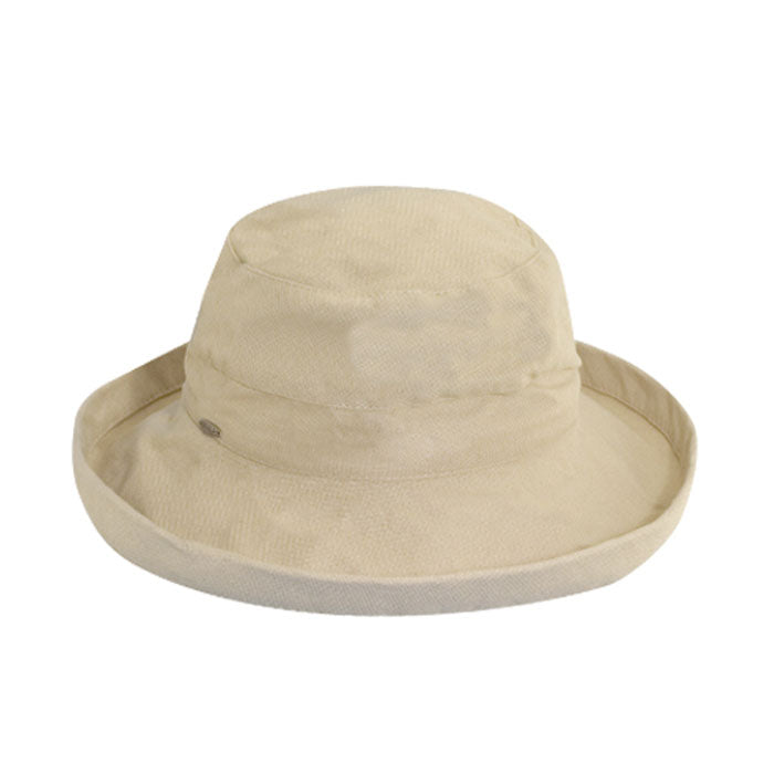 スカラハット バリ レディースハット ナチュラル 紫外線対策 UVカット帽子 SCALA LC484 BARI NATURAL