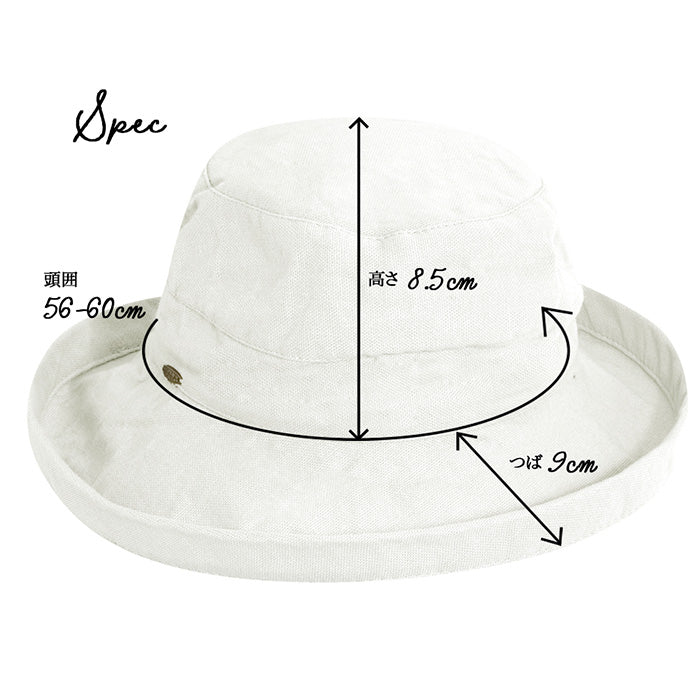 スカラハット バリ レディースハット リネン 紫外線対策 UVカット帽子 SCALA LC484 BARI LINEN