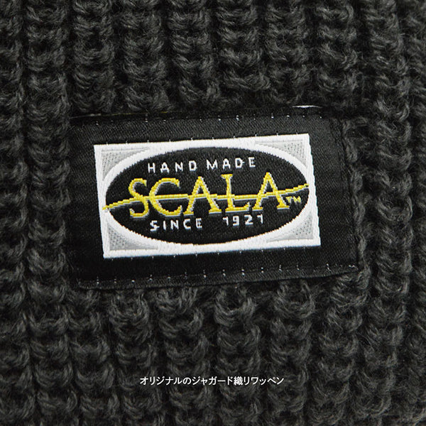 スカラハット シャレー ニット帽 ブラック 帽子 SCALA SS1019 CHALET BLACK