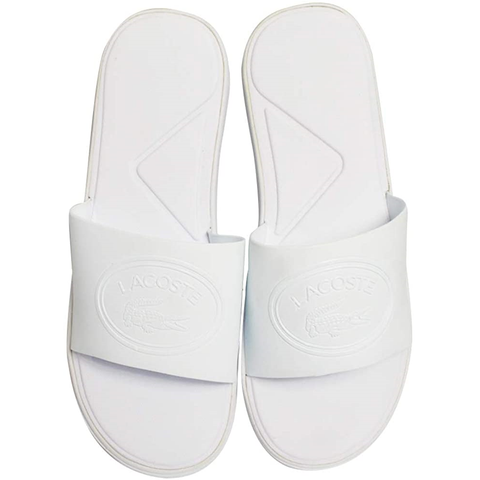 ラコステ LACOSTE 白 シャワサン スライド シャワーサンダル 靴 L.30 SLIDE 318 1 レディース 婦人 女性 シューズ シンプル