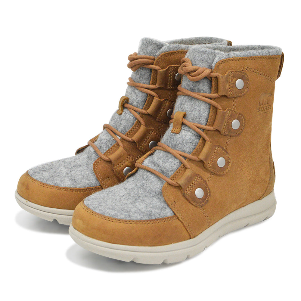 【全1色】ソレル エクスプローラー ジョアン レディース スノーブーツ ウィンターブーツ ムートンブーツ 防寒 あったか SOREL EXPLORER JOAN 1876491 NL3423
