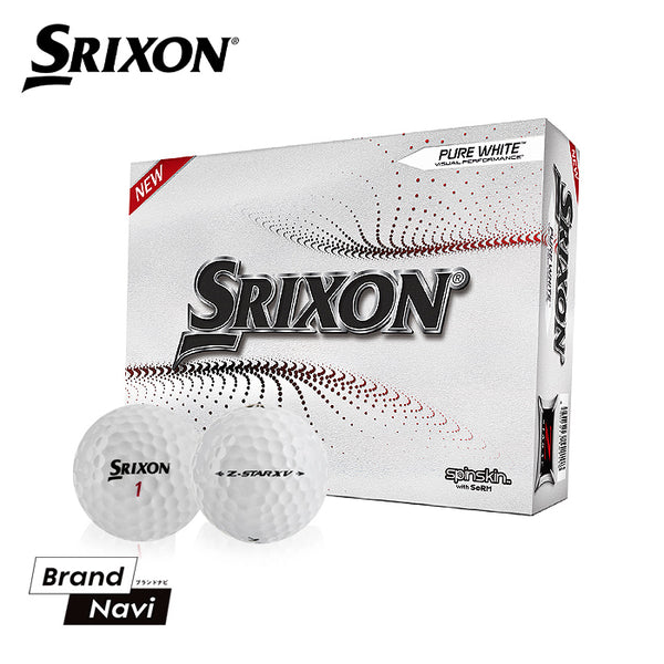 SRIXON  スリクソン Z-STAR XV ゴルフボール ピュアホワイト