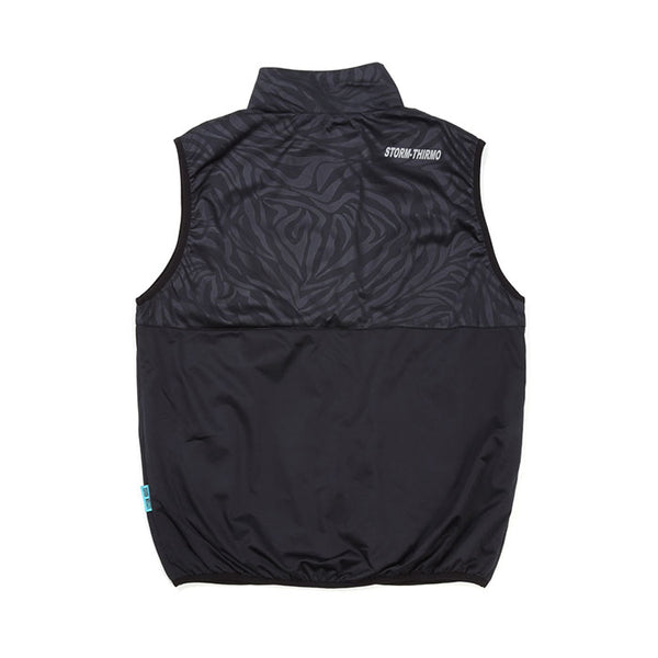 レイトンハウス メンズ ストームサーモ 防風裏メッシュベスト ブラックエンボス LEYTON HOUSE STORM-THERMO ST-616 BLACK-EMBOSS