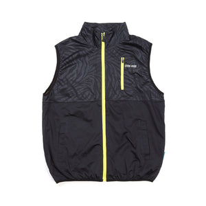 レイトンハウス メンズ ストームサーモ 防風裏メッシュベスト ブラックエンボス LEYTON HOUSE STORM-THERMO ST-616 BLACK-EMBOSS