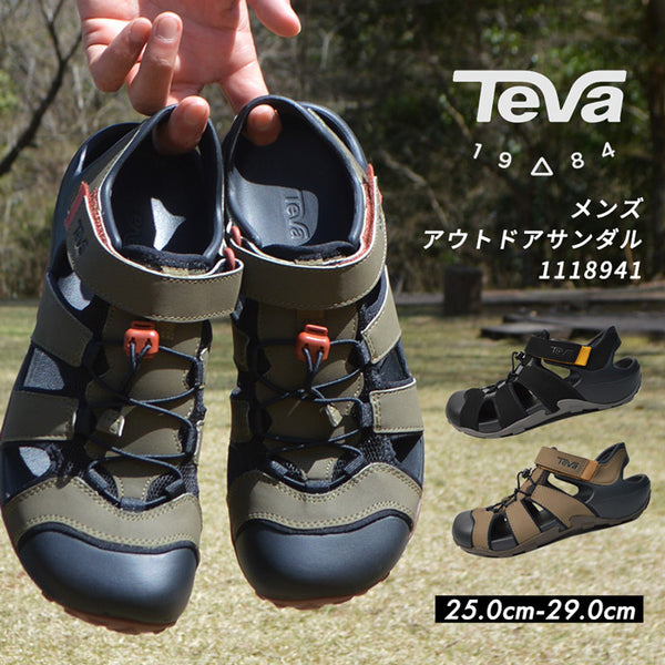 【全3色】TEVA スポーツサンダル メンズ テバ フリントウッド 水陸両用 スポサン マリンシューズ トレッキング ビーチ マリン リゾート お洒落 アウトドア フェス キャンプ カジュアル 1118941