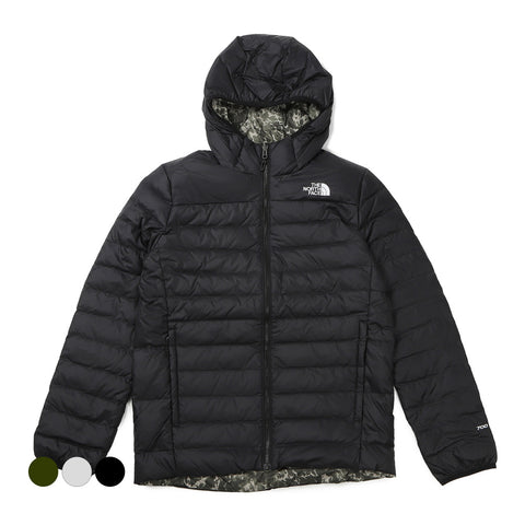 【全3色】ノースフェイス メンズ マンチュリア フーディ ダウンジャケット リバーシブル 防寒 登山 アウトドア ウェア 迷彩