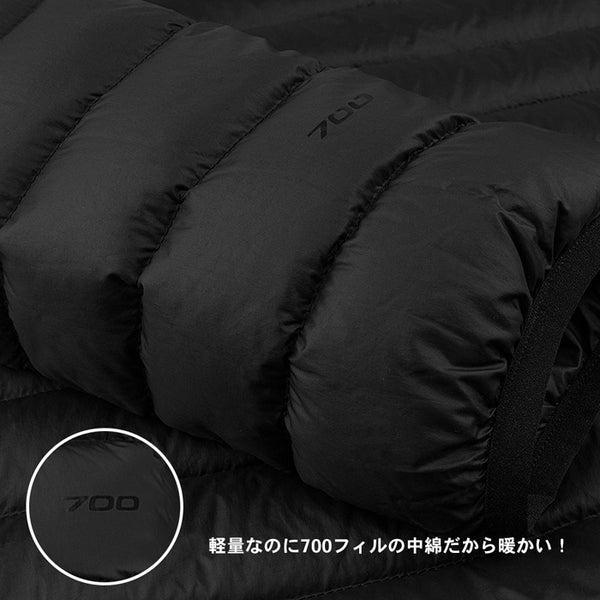【全2色】ノースフェイス アウター メンズ ジャケット ハイネック 700フィル マンチュリア アウトドア 防寒 撥水 ジッパーポケット NF0A5AXT