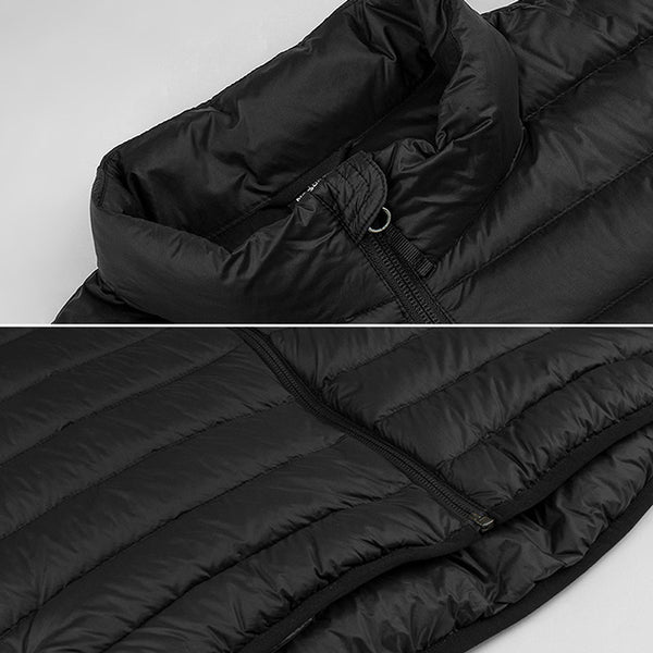 【全2色】ノースフェイス アウター メンズ ジャケット ハイネック 700フィル マンチュリア アウトドア 防寒 撥水 ジッパーポケット NF0A5AXT