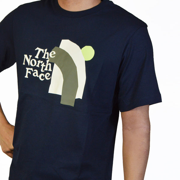 【全4色】ノースフェイス Tシャツ メンズ THE NORTH FACE NF0A5JZU 半袖 トップス アウトドア ティーシャツ プリント スポーツ