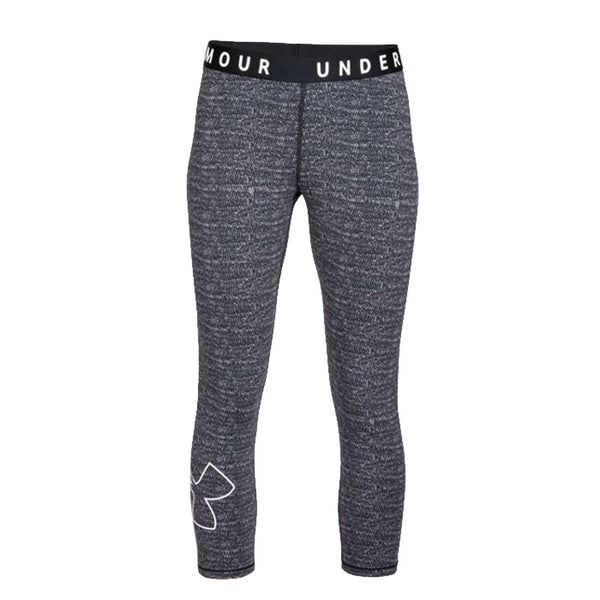 【全2色】アンダーアーマー レディース フェイバリット クロップ レギンス スポーツウェア UNDER ARMOUR GRAPHIC CROP UA 1317884