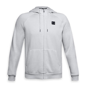 アンダーアーマー メンズ パーカー ハログレー UNDER ARMOUR RIVAL FLEECE FZ HOODIE UA 1320737-014 HALO GREY
