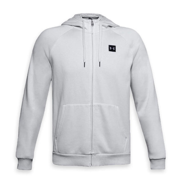 アンダーアーマー メンズ パーカー ハログレー UNDER ARMOUR RIVAL FLEECE FZ HOODIE UA 1320737-014 HALO GREY