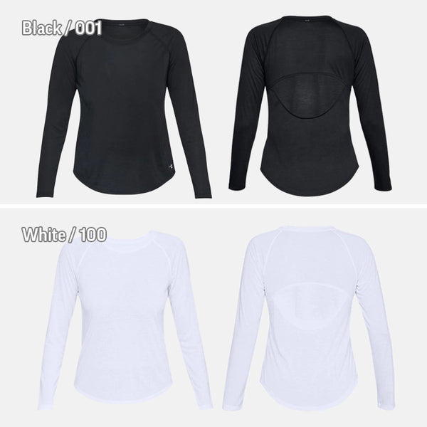 【全3色】アンダーアーマー レディース 女性 長袖 フィットネス ルーズ Tシャツ UNDER ARMOUR LOOSE FASHION LS 1324138