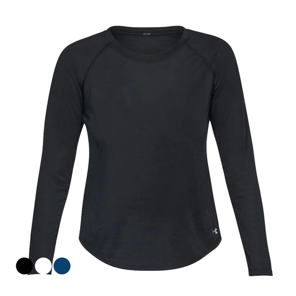 【全3色】アンダーアーマー レディース 女性 長袖 フィットネス ルーズ Tシャツ UNDER ARMOUR LOOSE FASHION LS 1324138