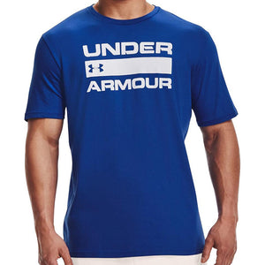 アンダーアーマー Tシャツ メンズ 半袖 1329582 ブルー トップス