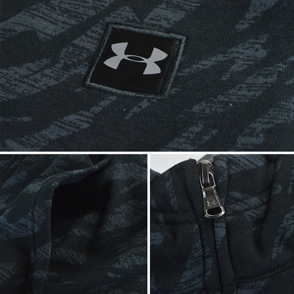 【全4色】アンダーアーマー メンズ ライバルフリース カモフルジップ パーカー スポーツウェア UNDER ARMOUR RIVAL FLEECE CAMO FZ HOODY UA 1329748