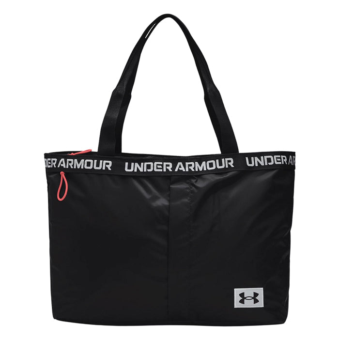 アンダーアーマー バッグ レディース トートバック 20L カジュアル ジム  大容量 撥水 軽量 A4対応 ブラック  ESSENTIALS TOTE 1361994