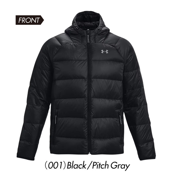 UNDER ARMOUR アンダーアーマー メンズ Armour Down 2.0 Jacket 1372651 スポーツウェア ブラック 黒 紳士 XL ゆったり 大きいサイズ