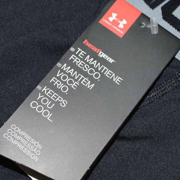 アンダーアーマー メンズ長袖ヒートギアコンプレッションパンツ ホワイト UNDER ARMOUR HG LS COMP 1257474-100 WHITE