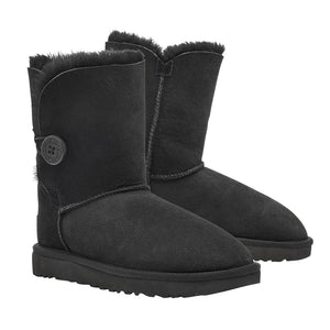 【全3色】UGG ブーツ レディース ブランド アグ ベイリーボタン2 1016226 靴 カウスエード 撥水 軽量 裏ボア ボタン ホック シンプル 旅行