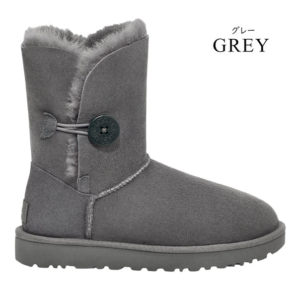 【全3色】UGG ブーツ レディース ブランド アグ ベイリーボタン2 1016226 靴 カウスエード 撥水 軽量 裏ボア ボタン ホック シンプル 旅行